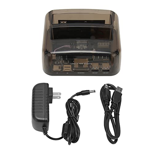 Base de conexión SATA IDE USB 3.0 para clonar y transferir datos de discos duros sin abrir el PC 7