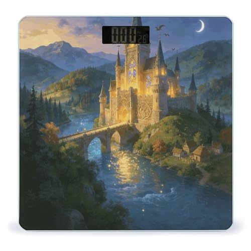 Báscula Digital de Baño con Pantalla LED Clara miniatura 1