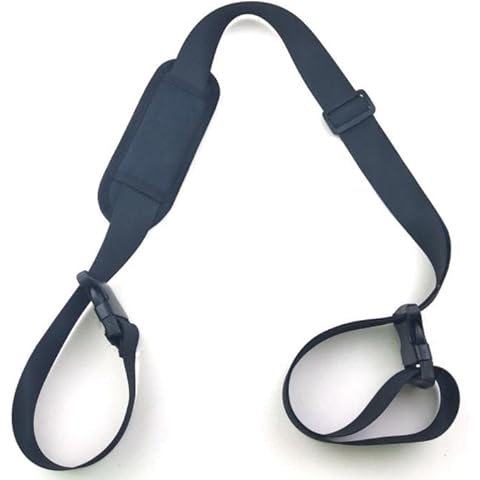 JOYWOD Camping Chair Strap,Carry Strap Beach Chair Straps Carrying Folding Chair Adjustable Beach Chair Carry Strap Universal Chair Shoulder Strap Beaches Camping Backpacking Picnics Outdoor, Black Cover