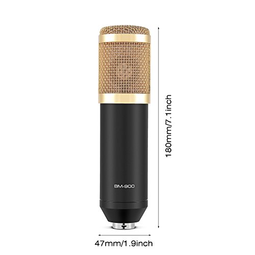 Amazon.com: Zerone Condenser Microphone with Shock Mount USB