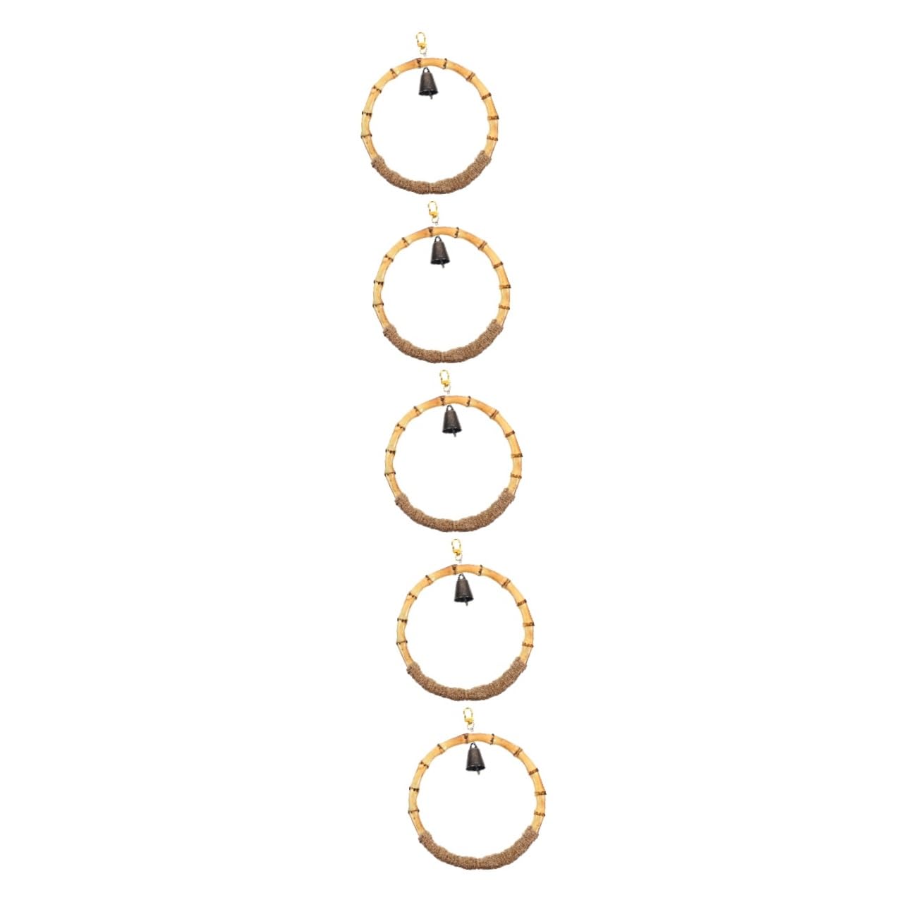 BESPORTBLE 5piezas Columpio para Pájaros para Periquitos y Loros Juguete Colgante para Ejercicio y Entretenimiento Jaulas Soporte Estable y Duradero para Actividad y Coordinación Mascotas