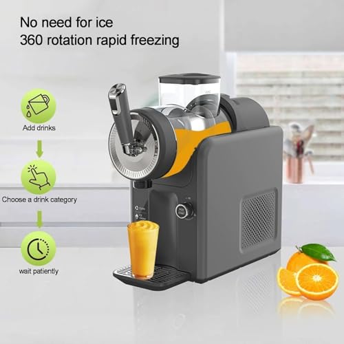 Máquina para hacer granizados, autolimpiante de 1,8 L con múltiples modos preestablecidos para uso doméstico, perfecta para batidos, cócteles y frappés