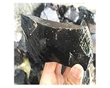 Obsidian Rough Rocks Natural Healing Crystal Gemstones for Arts, Crafts, Tumbling, Cabbing, Polishin