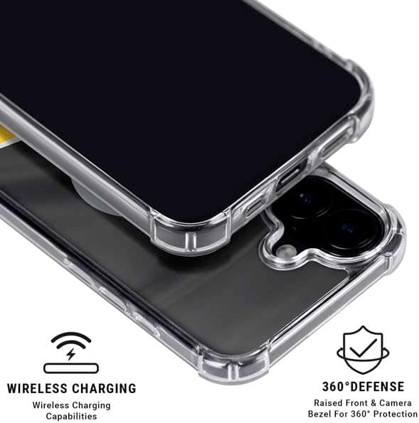 Skinit Phone Case Compatible with MagSafe iPhone 16 - Officially Licensed NFL Pittsburgh Steelers Design