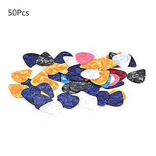 Lot de 50 médiators colorés en celluloïd de 0,96 mm pour guitare acoustique, ukulélé, basse, lot de 50 médiators en… - Les Beatles, Paul McCartney, John Lennon, RIngo Starr, George Harrison Lot de 50 médiators colorés en celluloïd de 0,96 mm pour guitare acoustique, ukulélé, basse, lot de 50 médiators en… – Image 2