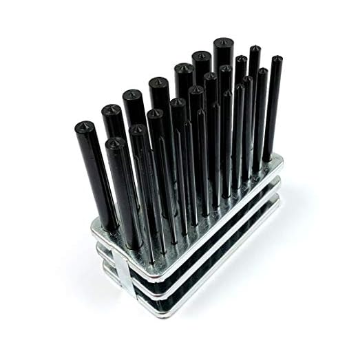 HHIP 8600-0041 28 Piece Transfer Punch Set, 3/32" - 1/2"