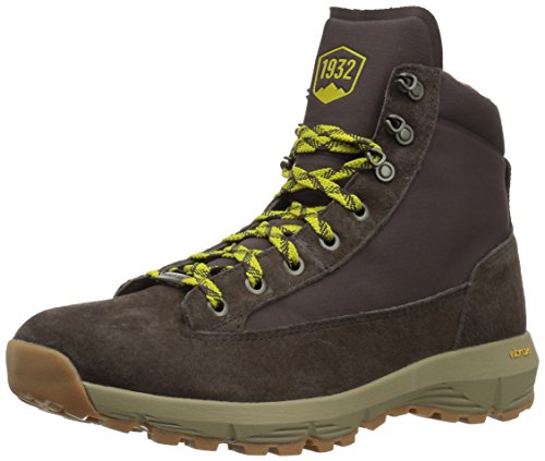 Danner Men's 65710 Explorer 650 6" Waterproof Hiking Boot, Brown/Lime - 8