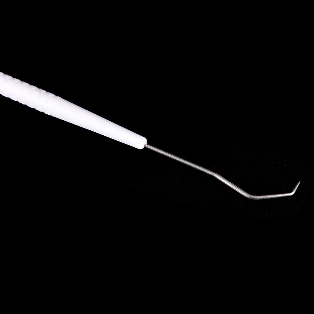 100pcs Disposable Dental Explorers Sterilized Double Ends Probe Hook Pick Stainless Steel Explorer