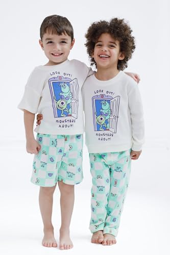Image of Disney Boys' 2-Piece Tee and Shorts Set for Baby & Kids | Elastic Waistband Shorts, Soft Waffle Knit, Machine Washable