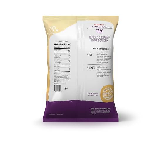Big Train Dragonfly Taro Blended Crème Beverage Mix, 3.5 Pound (Pack of 1) - Thumbnail 2