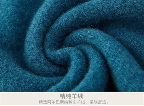 Dcvmvmn Men's Fashion Cashmere Autumn Thickened Sleeveless Sweater V-Neck Casual Computer Knitted Thick Vest4