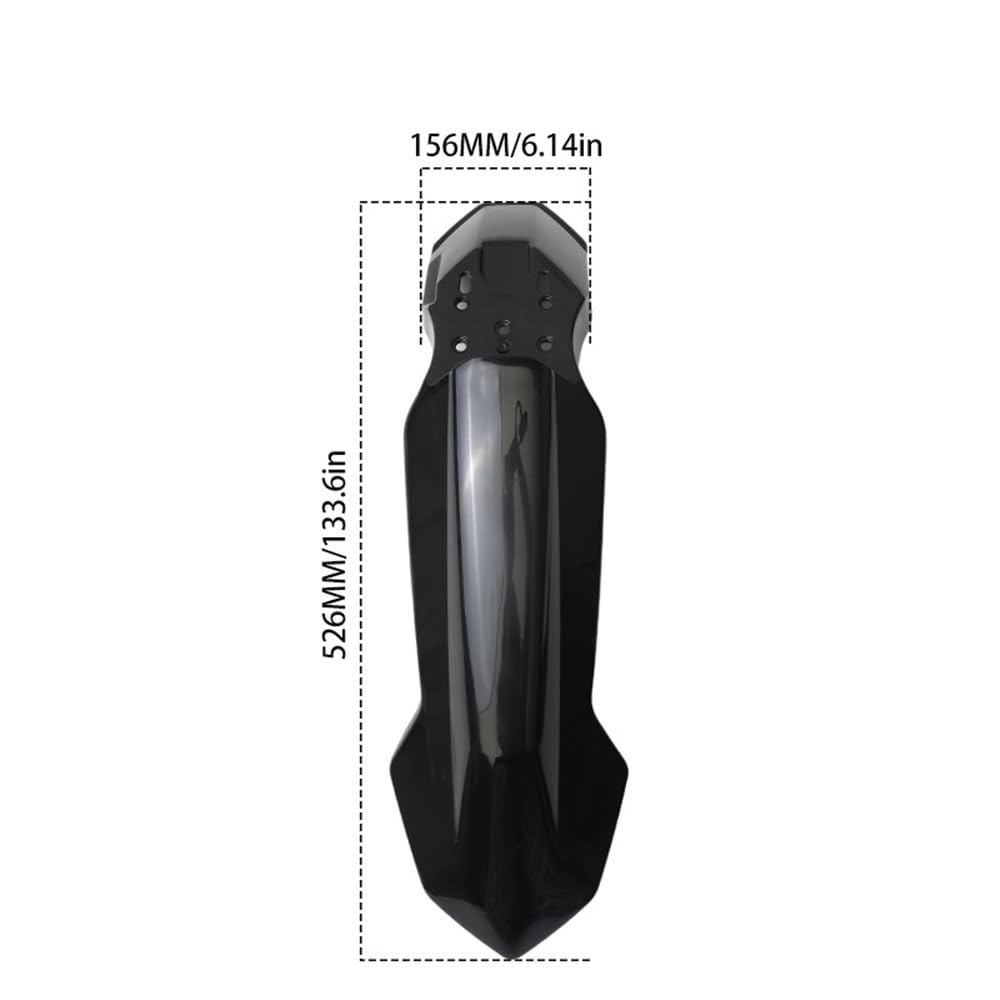 Cubierta Guardabarros Guardabarros Carenado Delantero Piezas De La Cubierta del Cuerpo para Tuttio Soleil 01 Protectores contra Salpicaduras para Motocicleta Todoterreno