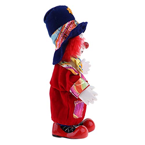 Sharplace Victorian Porcelain Harlequin Jester Dolls Funny Clown Series Birthday Gift