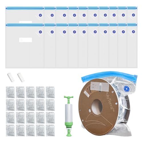 AJOYIB Kit de almacenamiento de filamentos para impresora 3D, 20