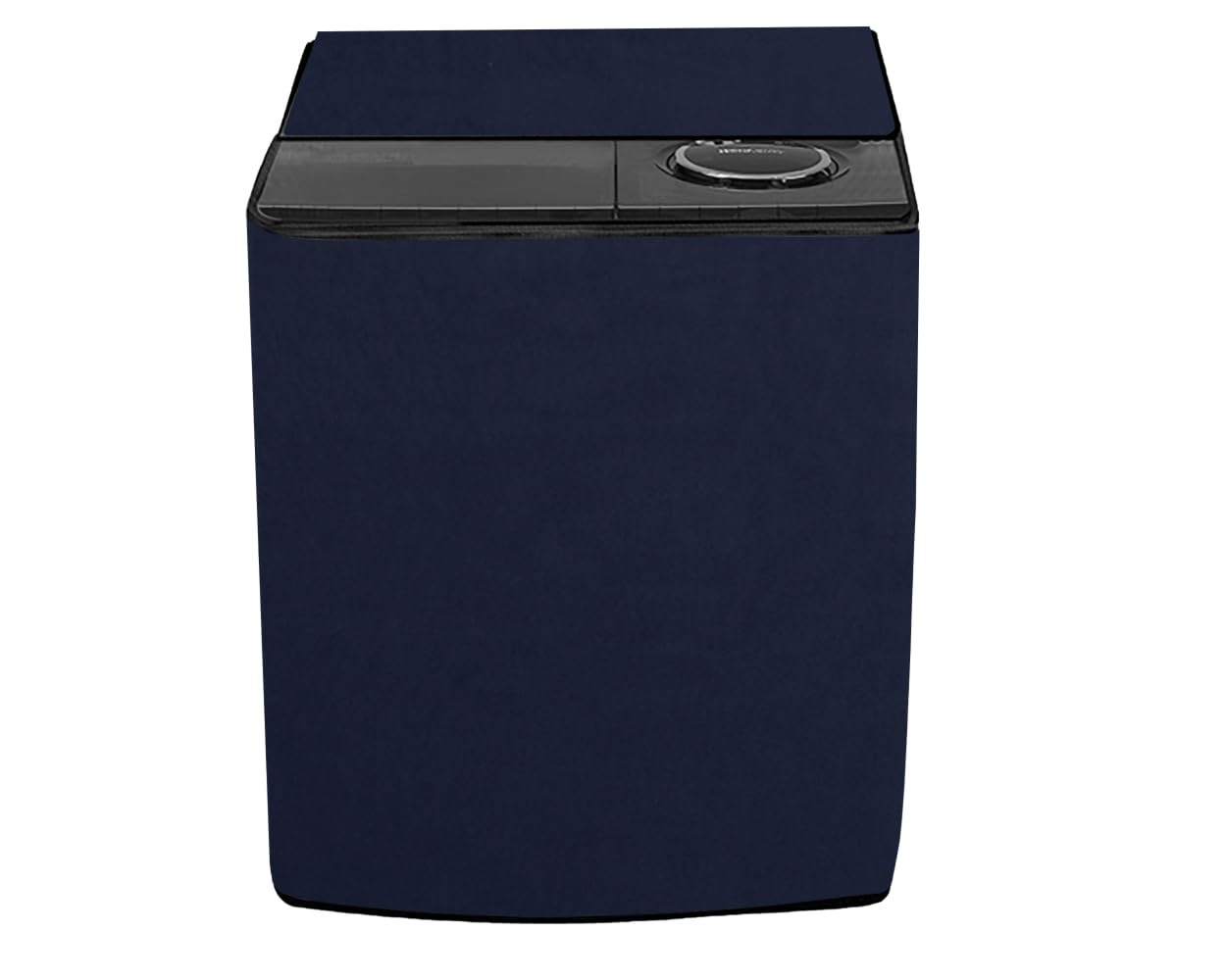Stylista Washing Machine Cover Compatible for Whirlpool Ace 7.5kg Turbo Dry semi Automatic Navyblue-image-36