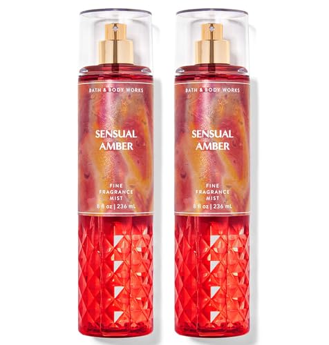 Bath-Body-Works-Sensual-Ambers-Fine-Fragrance-Body-Mist-Gift-Set-8-oz-Pack-Lot-of-2-Sensual-Ambers Bath & Body Works Sensual Ambers Fine Fragrance Body Mist Gift Set 8 oz Pack Lot of 2 (Sensual Ambers) - Image 1
