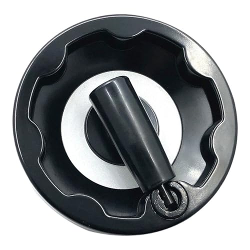 Volant de manoeuvre intérieur ondulé pour réglage précis de tour 125mm