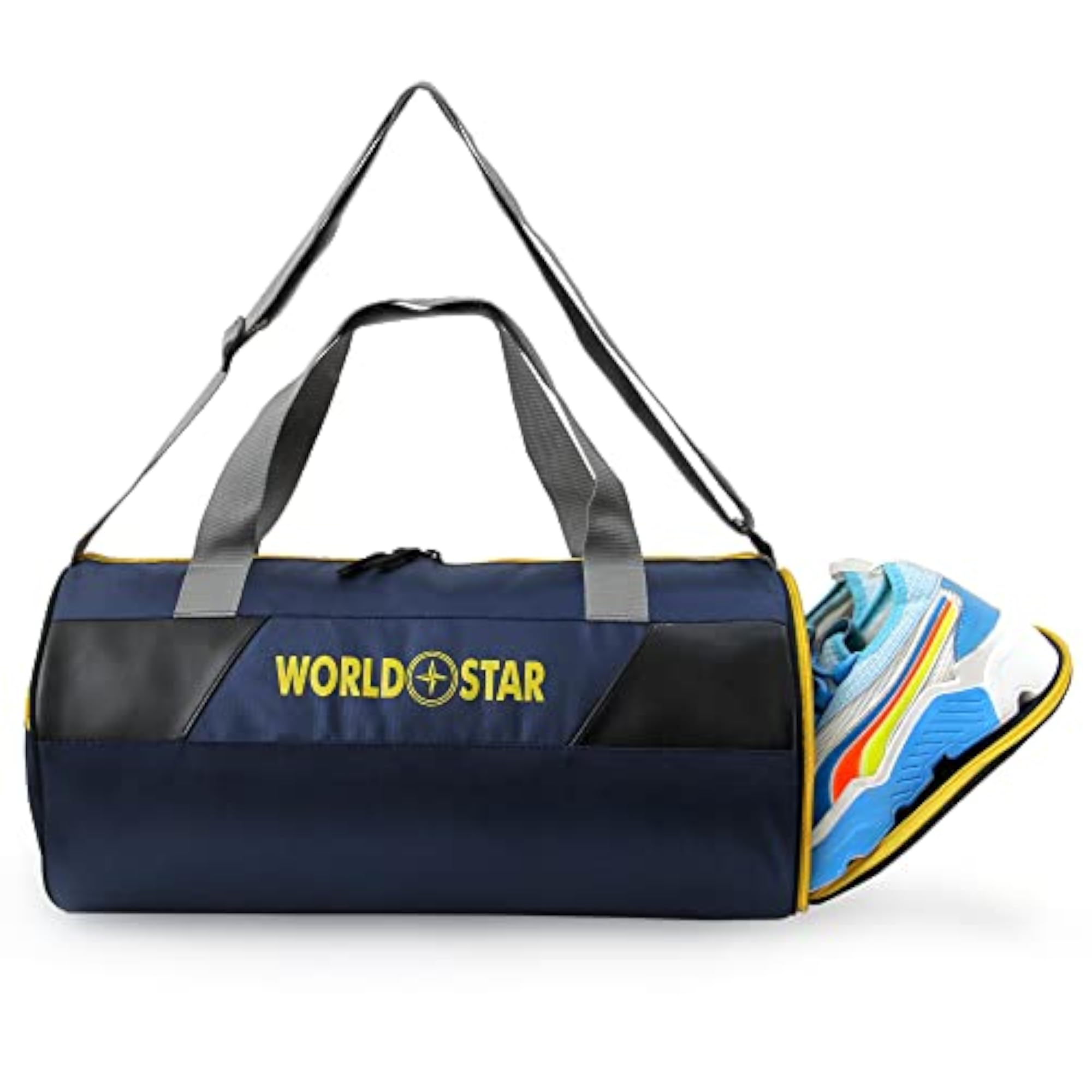 Gym Bag, Blue, Stylish and Functional