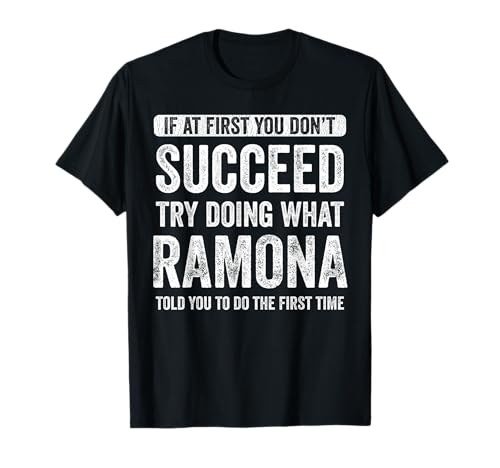 Ramona If At First You Don't Succeed Try Doing What