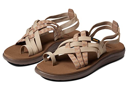 Teva Voya Strappy, Sandali Donna, Paint Tracks