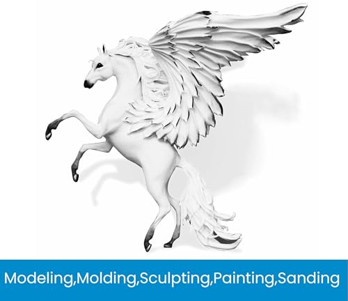 bohs white modeling foam clay lite - 500 grams squishysoft air dry -for flower mirrorcosplayfake bake slime supplies- 11 lbs