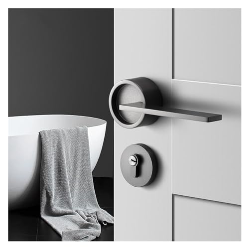 Serrure de porte intérieure magnétique pour chambre silencieuse noire