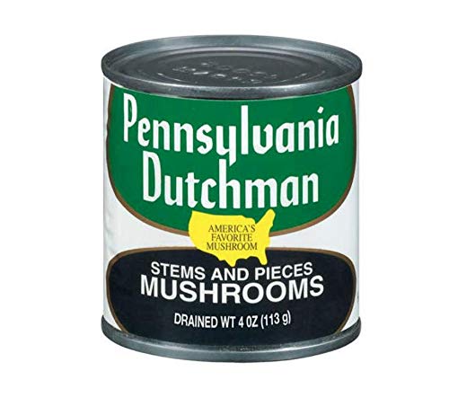 Dutchman Mushroom Pieces and Stems, 12 pk | 4 oz. Each_AB