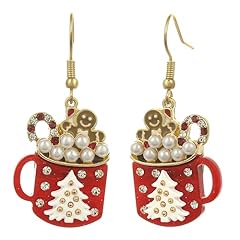 Christmas Mug Earrings