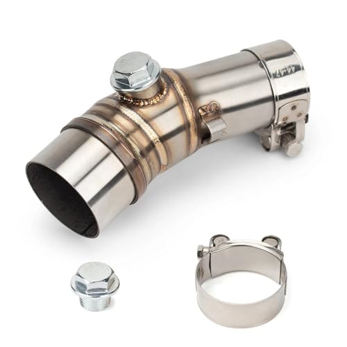 Tuyau de lien d'échappement moto 51mm pour réduire le bruit de votre ER6N