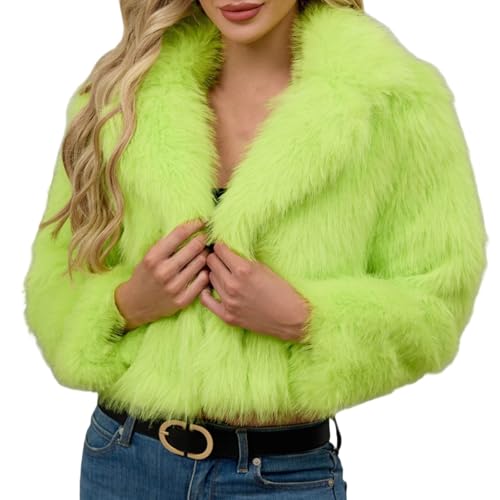 Genérico Abrigo Mujer Invierno Anorak Chaqueta Grande Talla Mediados Temporada Chic Polar Abrigos Y Chaquetas Cálidos Parka Impermeable Duffle Coat Ski Chaleco Acolchado Chaqueta con Chaqueta, verde