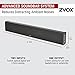 ZVOX SB380 Soundbar for TV with AccuVoice Dialogue Boost, Aluminum Soundbar with Built-in Subwoofer, Wall Mountable Home Speaker Bar for Clearer Sound, 35.5