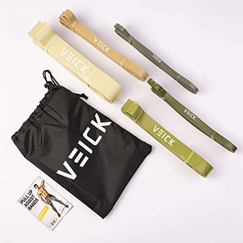 Veick Resistance Bands For Working Out, Exercise, Workout Bands, Pull Up Assistance Bands, Long Heavy Stretch Bands Set For Men And Women, Power Weight Gym At Home Fitness Equipment #TOP6