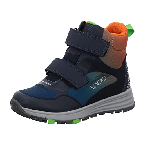 Vado Smile High Warmfutter Boot Klettverschluss Blau EU 35