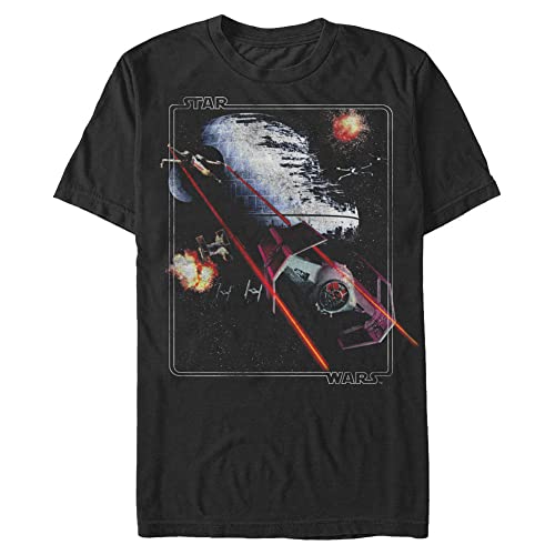 T-shirt Star Wars homme 4XL coupe longue et tissu respirant noir