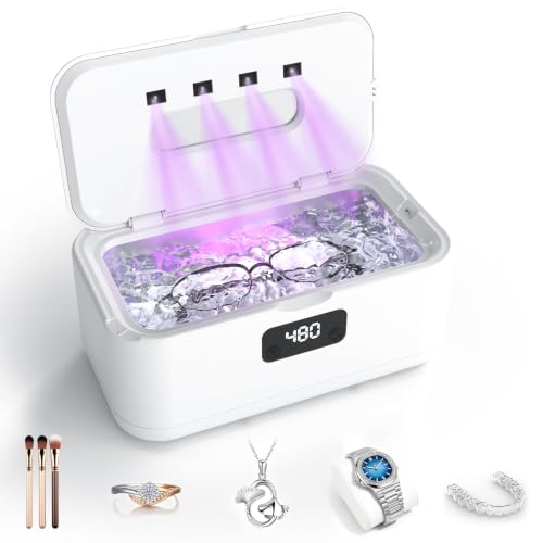 Ultrasonic Jewelry Cleaner,50Khz Professional Jewelry Cleaner Ult...