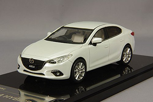 Amazon.co.jp: WIT'S 1/43 AXELA HYBRID-C スノーフレイクホワイト