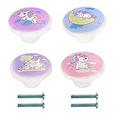 🦄🦄 Diseñado con 4 diferentes estilos de animales lindos. Adecuado para dormitorio de niñas o niños.