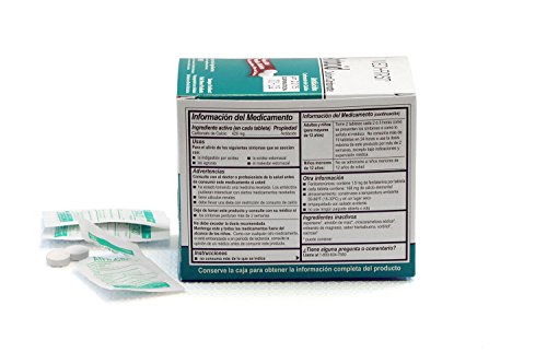 Medi-First 80233 Chewable Mint Antacid Tablets, 50-Packets Of 2, 100 Count (Pack Of 1) #TOP1