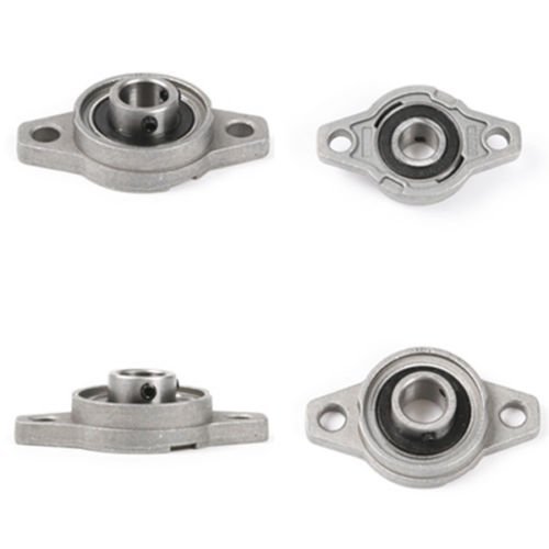 Pillow Block Bearing, Letool4pcs Diameter 12mm KFL001 Mounted Housing Self-aligning Pillow Flange Block Bearing