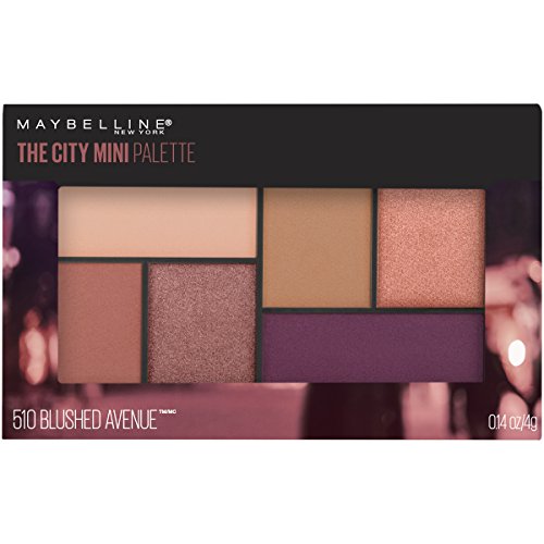 Maybelline New York The City Mini Eyeshadow Palette Makeup, Blushed Avenue, 0.14 Oz. #TOP4