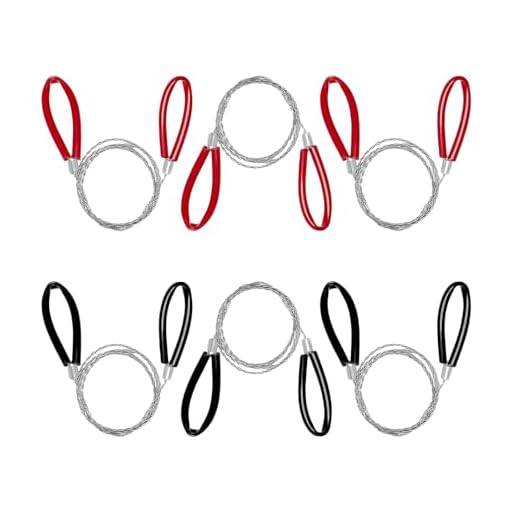 6-Pack Stainless Steel Pocket Wire Saws