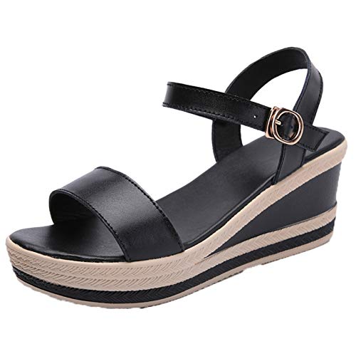 Zapatos de cuña para Mujer Sandalias Ligeras Cover