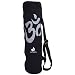 Fit Spirit® OM Exercise Yoga Mat Bag w/ 2 Cargo Pockets - Black
