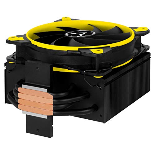 Arctic Freezer 33 eSports One – Dissipatore di processore semi-passivo con ventola Bionix da PWM 120 mm, Dissipatore per CPU fino una potenza di raffreddamento di 320 Watt (Giallo)