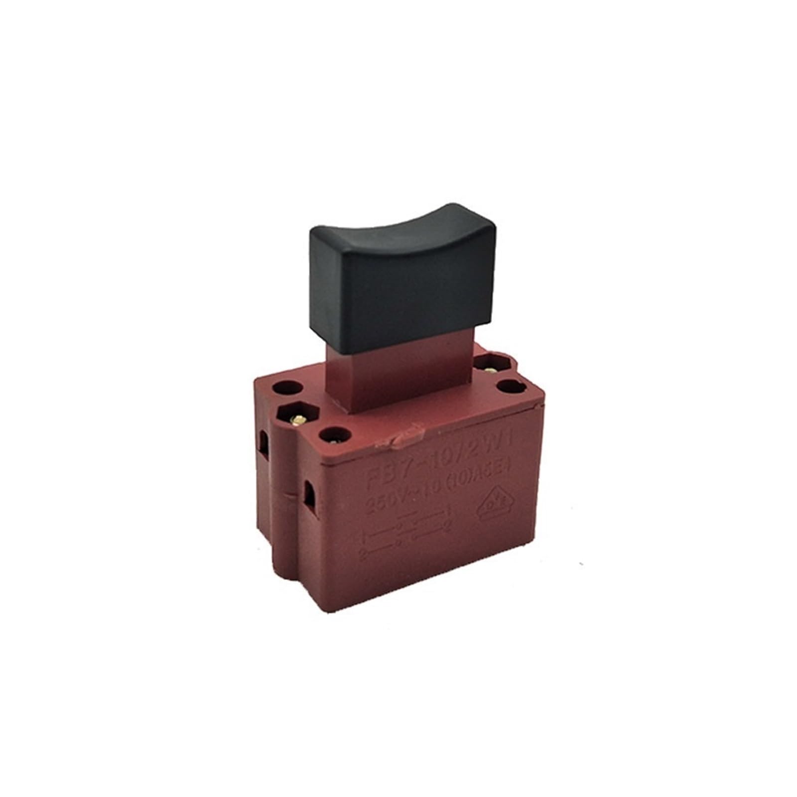 BKGWCSOR FB7-10/2W1 5E4 DPST Momentary Trigger Switch AC250V/10A Electrical tools Control Switches For Cutting Machine Hammer Switches