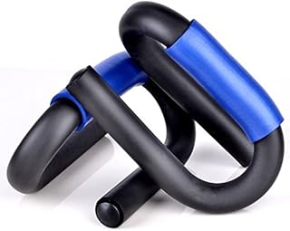 BodyRip Blue Push Up Bars - With Ergo Grips, Stable and Non-Slip Design, Press Up Gear, Home Gym Training Equipment