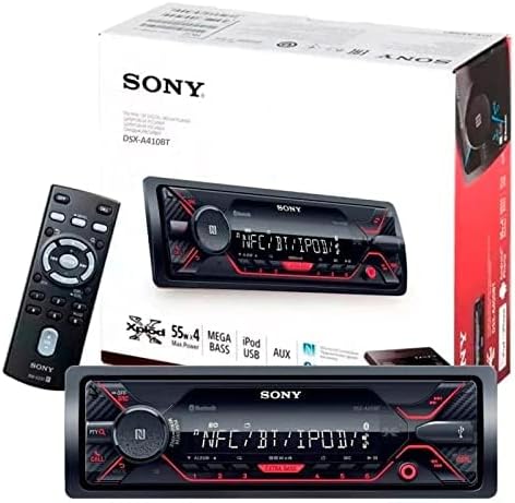Radio Automotriz Sony DSX-A410BT Bluetooth USB AUX miniatura 2