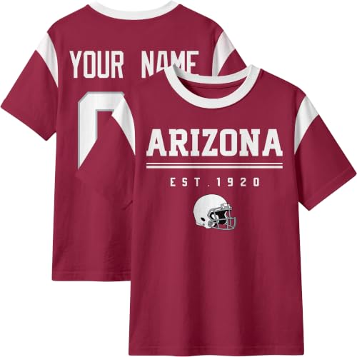 Image of T-Shirt Custom Crewneck Short Sleeve for Men Gifts | Custom T-Shirt Personalized Name and Number