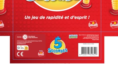 5 secondes Jeu dambiance et de rapidité GOLIATH Dès - vue 5