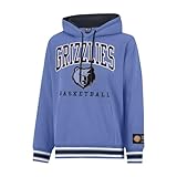 Ultra Game Mens NBA Official Premium Embroidered MVP Hoodie Sweatshirt, Memphis Grizzlies, Team Color, Large